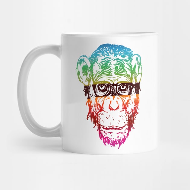 Enlightened Chimp by FallingSputnik